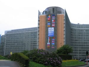 European Commission building in Brussels