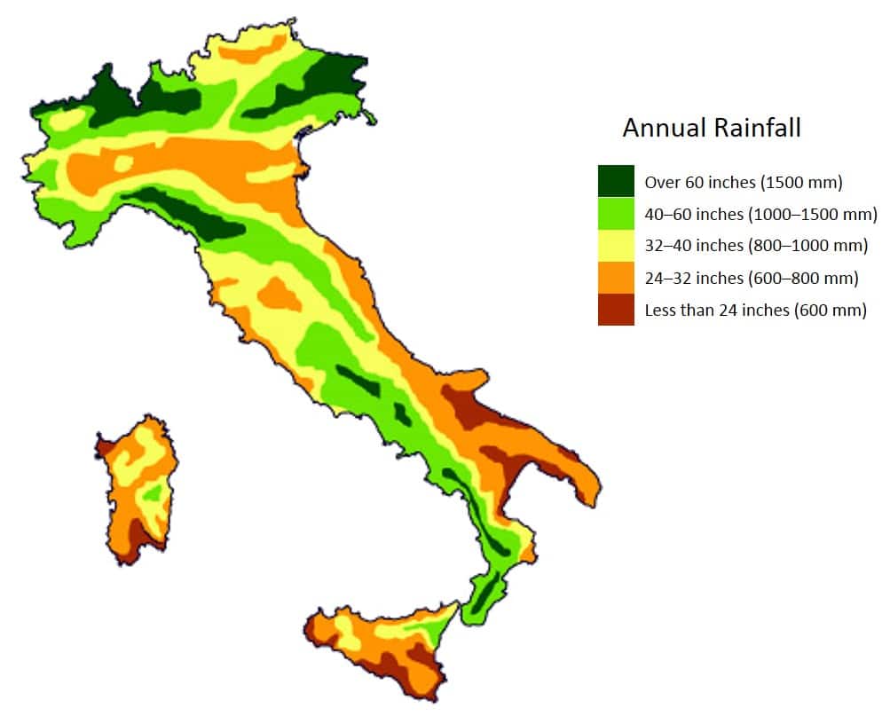 Climate of Italy »Italian Wine Central